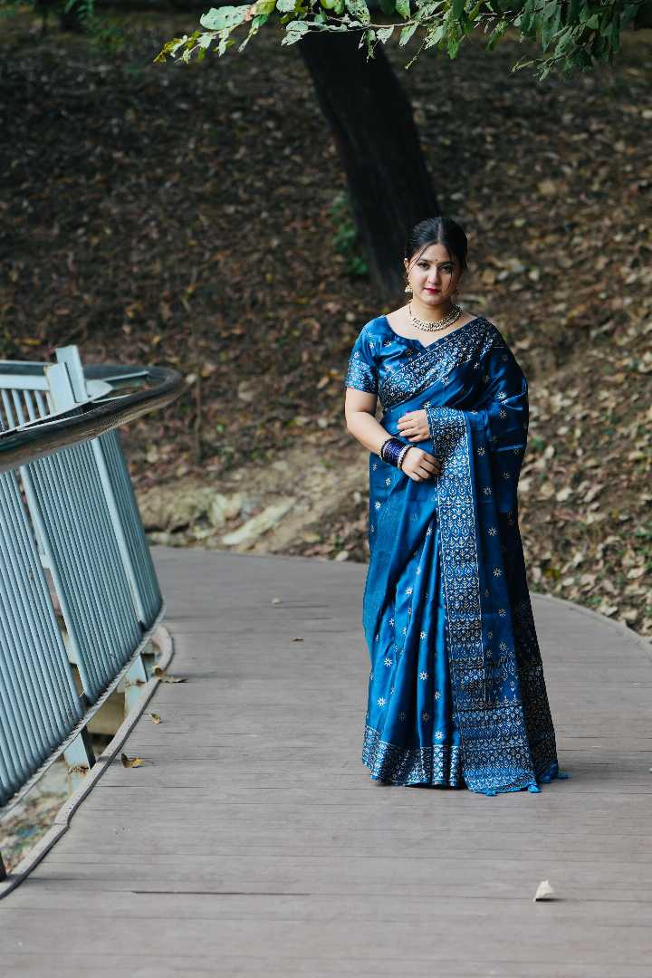 জাপানি,সিল্ক,বেনারসি,শাড়ি